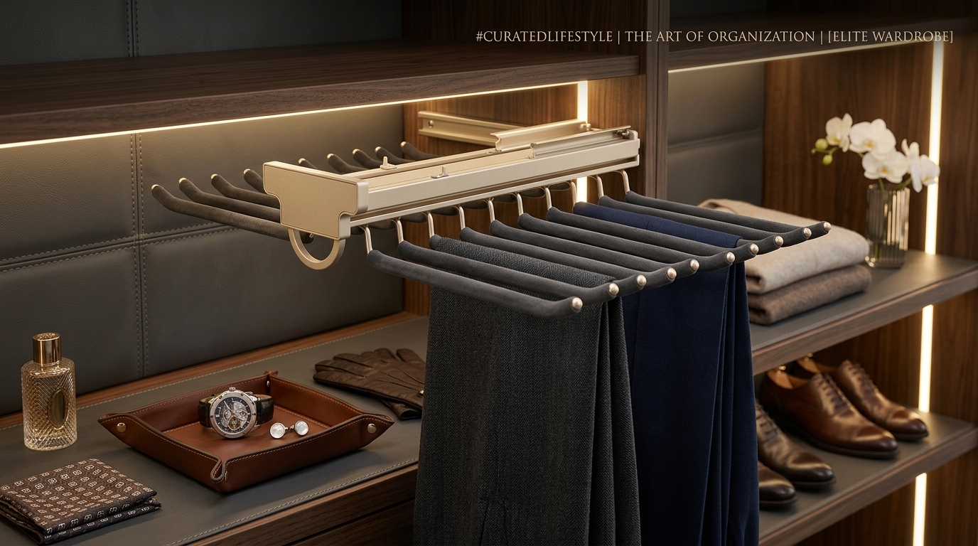 Top Mount – Double  Line Trouser Rack
