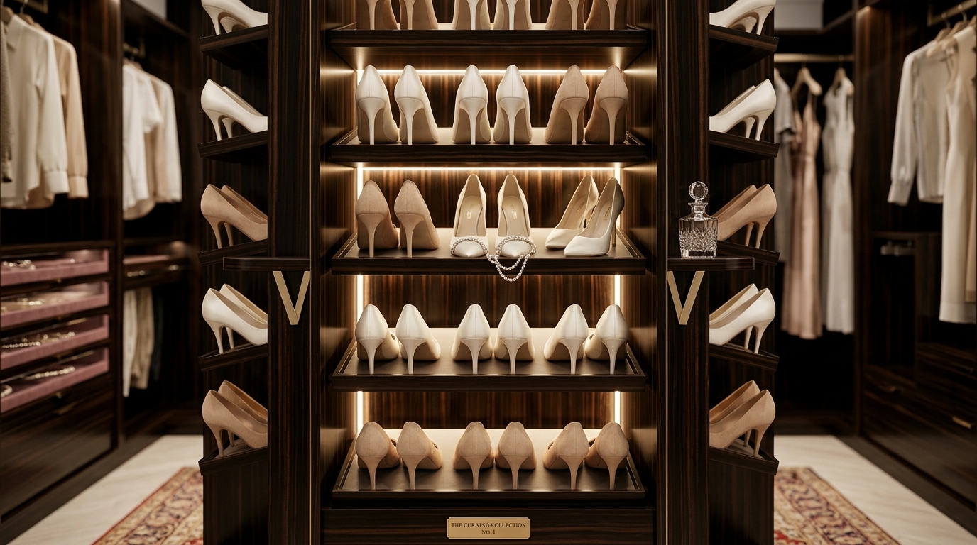 Rotating Shoe Rack 
