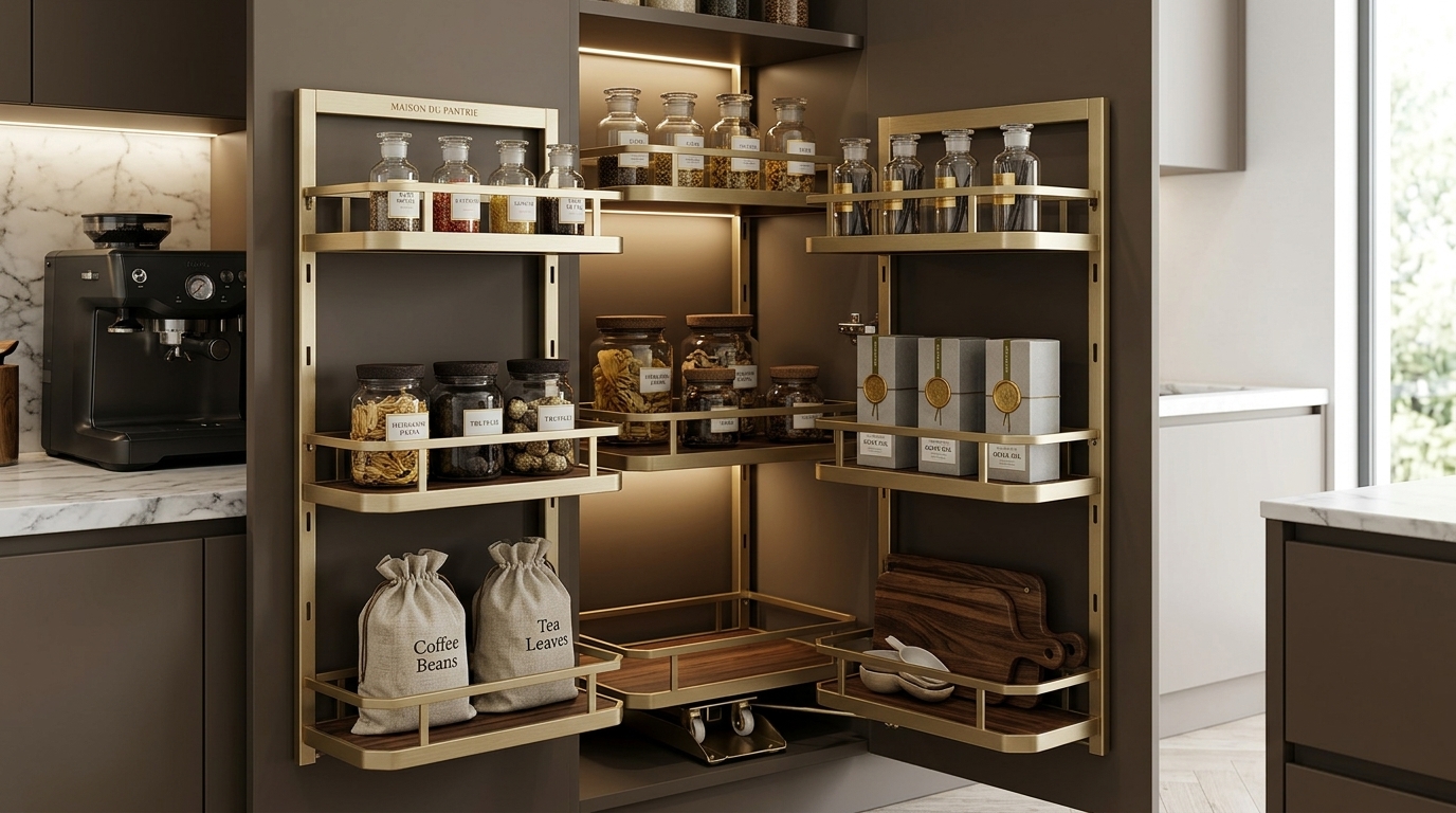 Pantry Unit  ( Flat line Tack) 